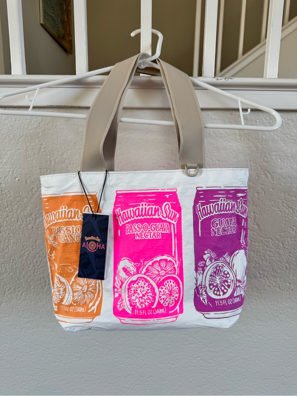 Aloha Collection x Hawaiian Sun collab tote bag
